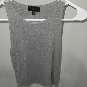 Top shop grey tank top